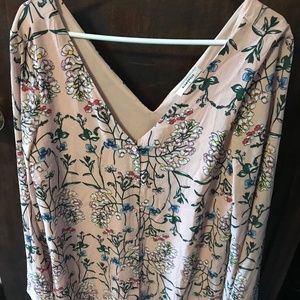 Long Sleeve Floral Dress - ASOS